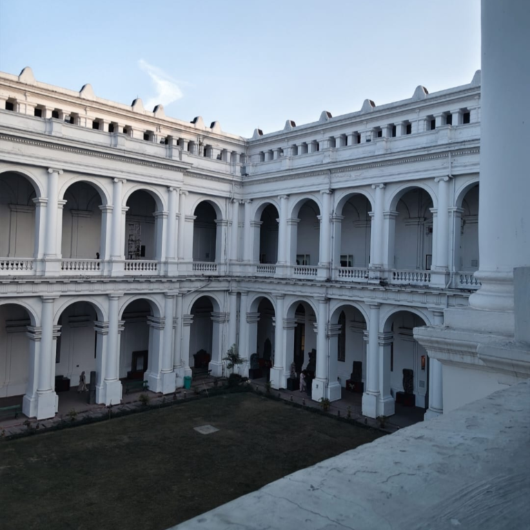 The image shows a beautiful building that looks old but well maintained.